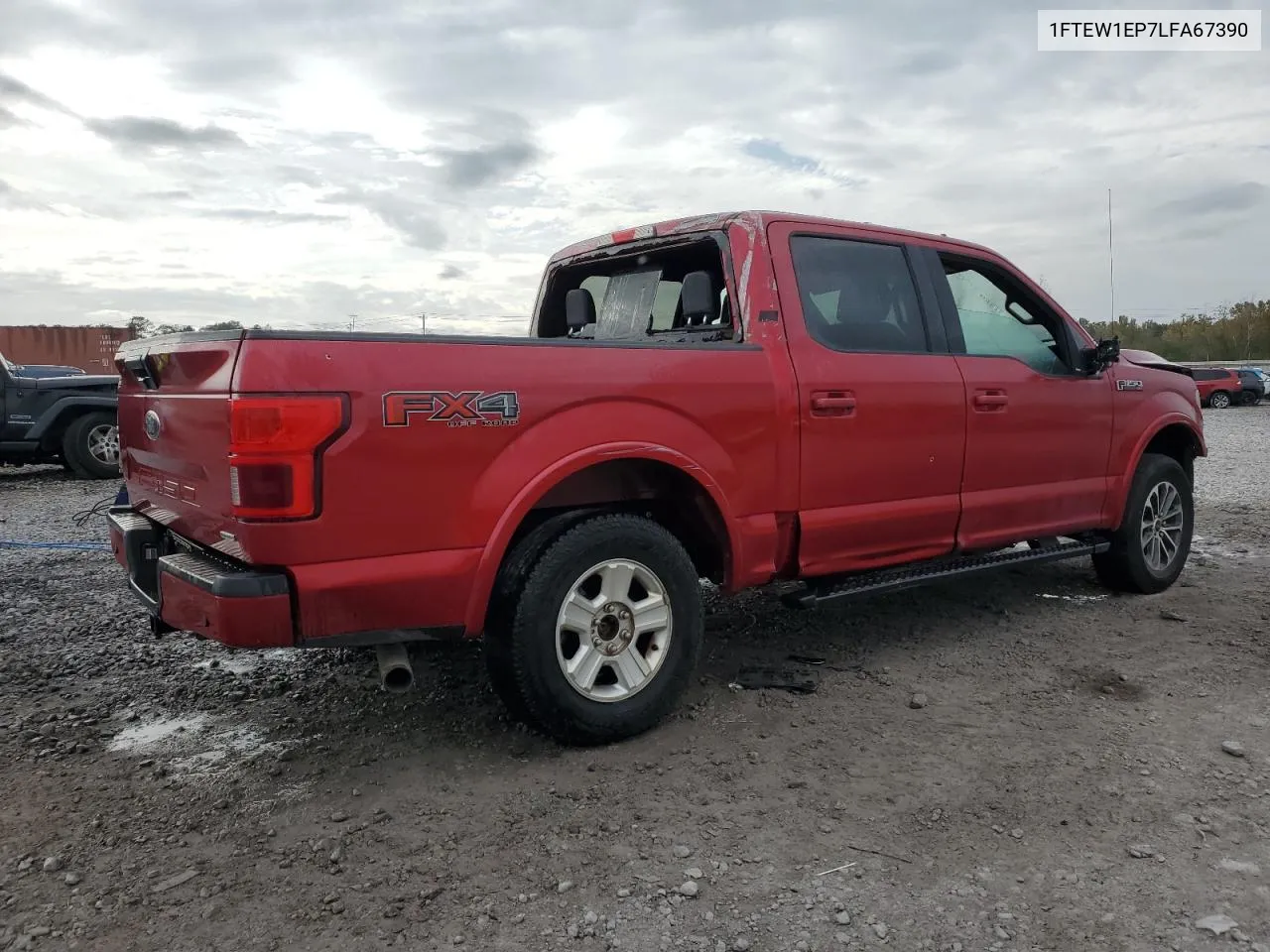 2020 Ford F150 Supercrew VIN: 1FTEW1EP7LFA67390 Lot: 79771044