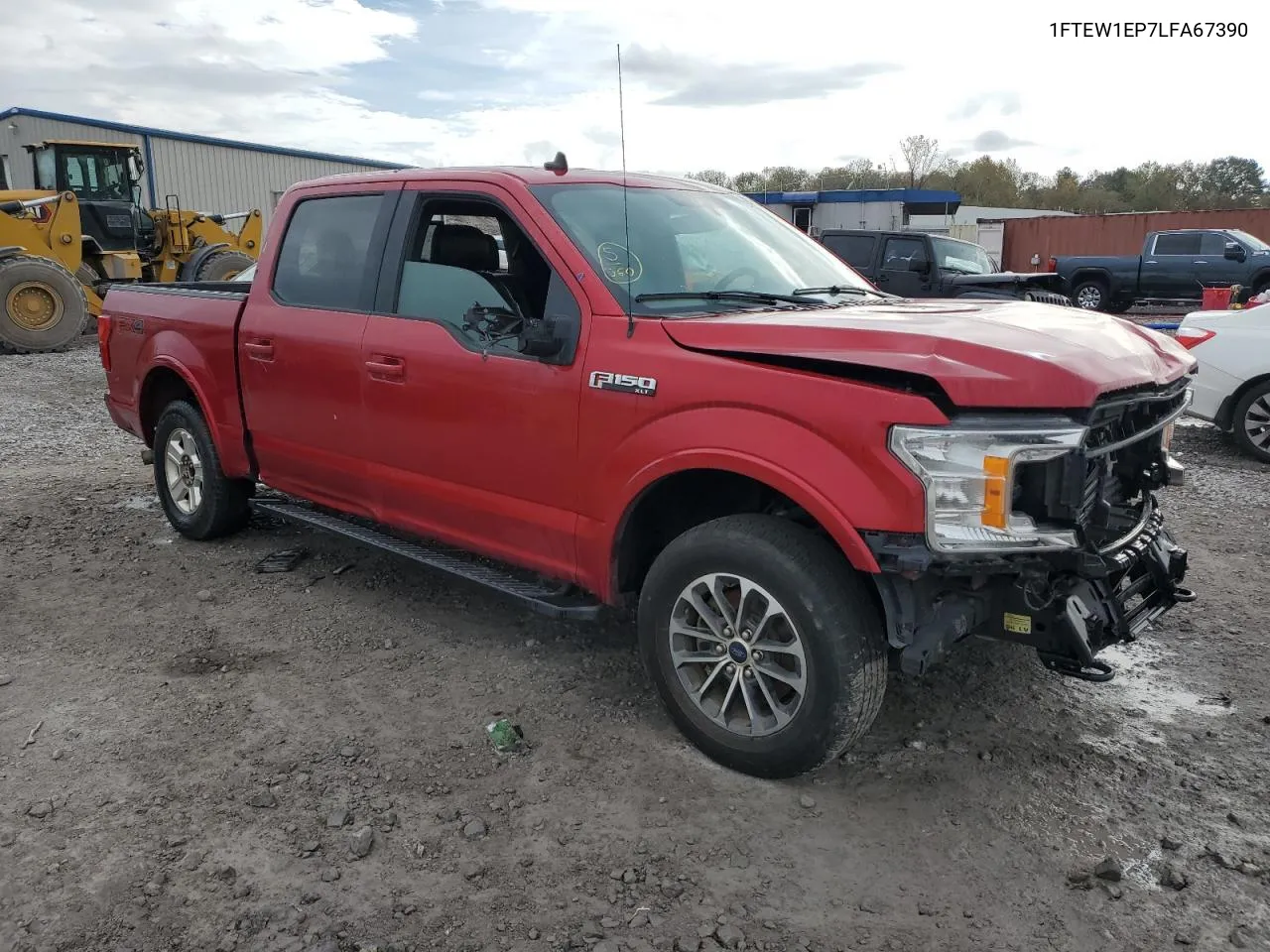 2020 Ford F150 Supercrew VIN: 1FTEW1EP7LFA67390 Lot: 79771044