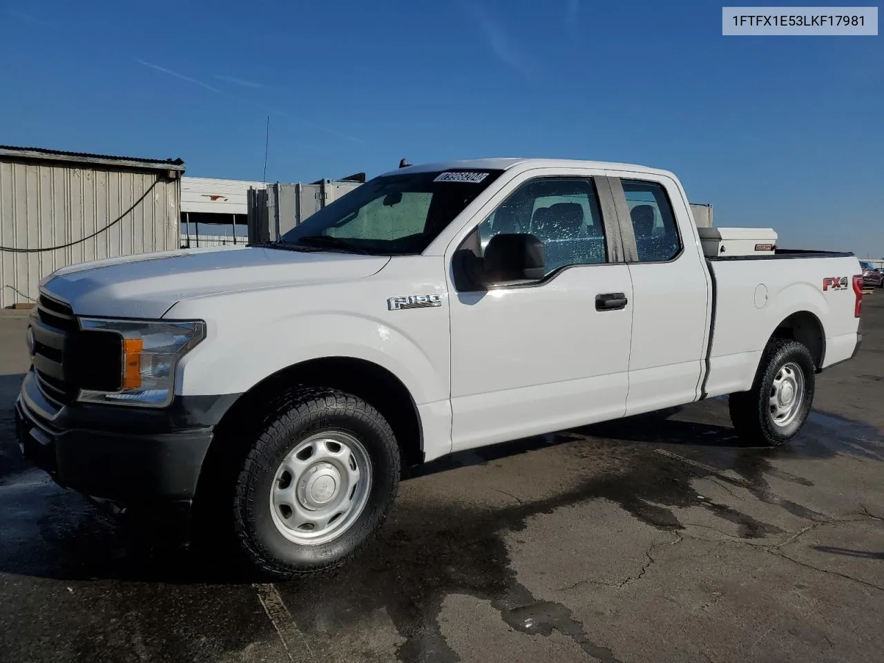 2020 Ford F150 Super Cab VIN: 1FTFX1E53LKF17981 Lot: 79968204