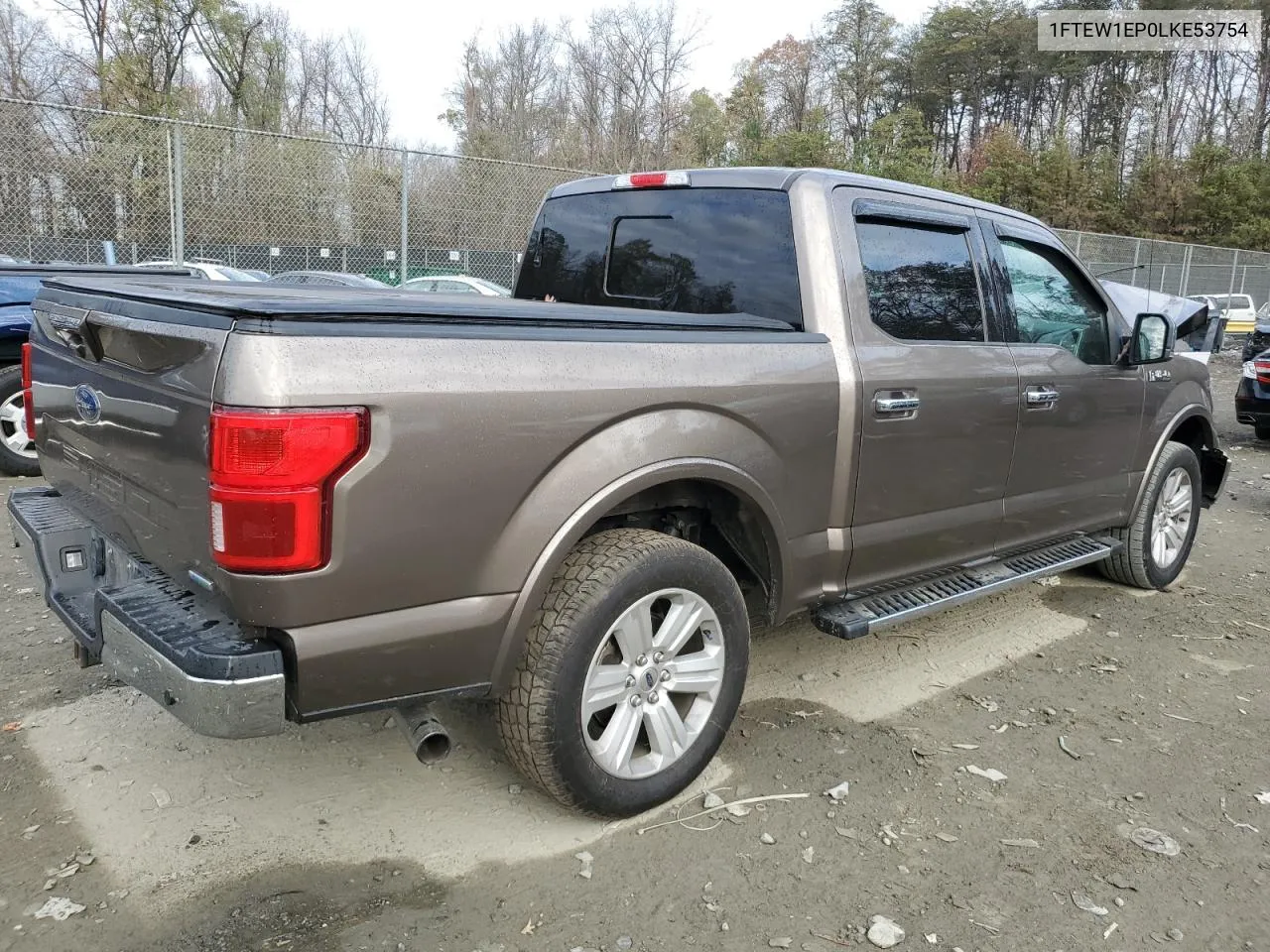 2020 Ford F150 Supercrew VIN: 1FTEW1EP0LKE53754 Lot: 81371024