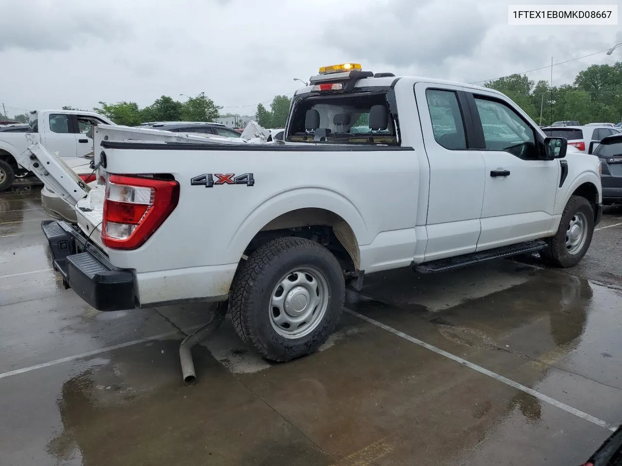 1FTEX1EB0MKD08667 2021 Ford F150 Super Cab