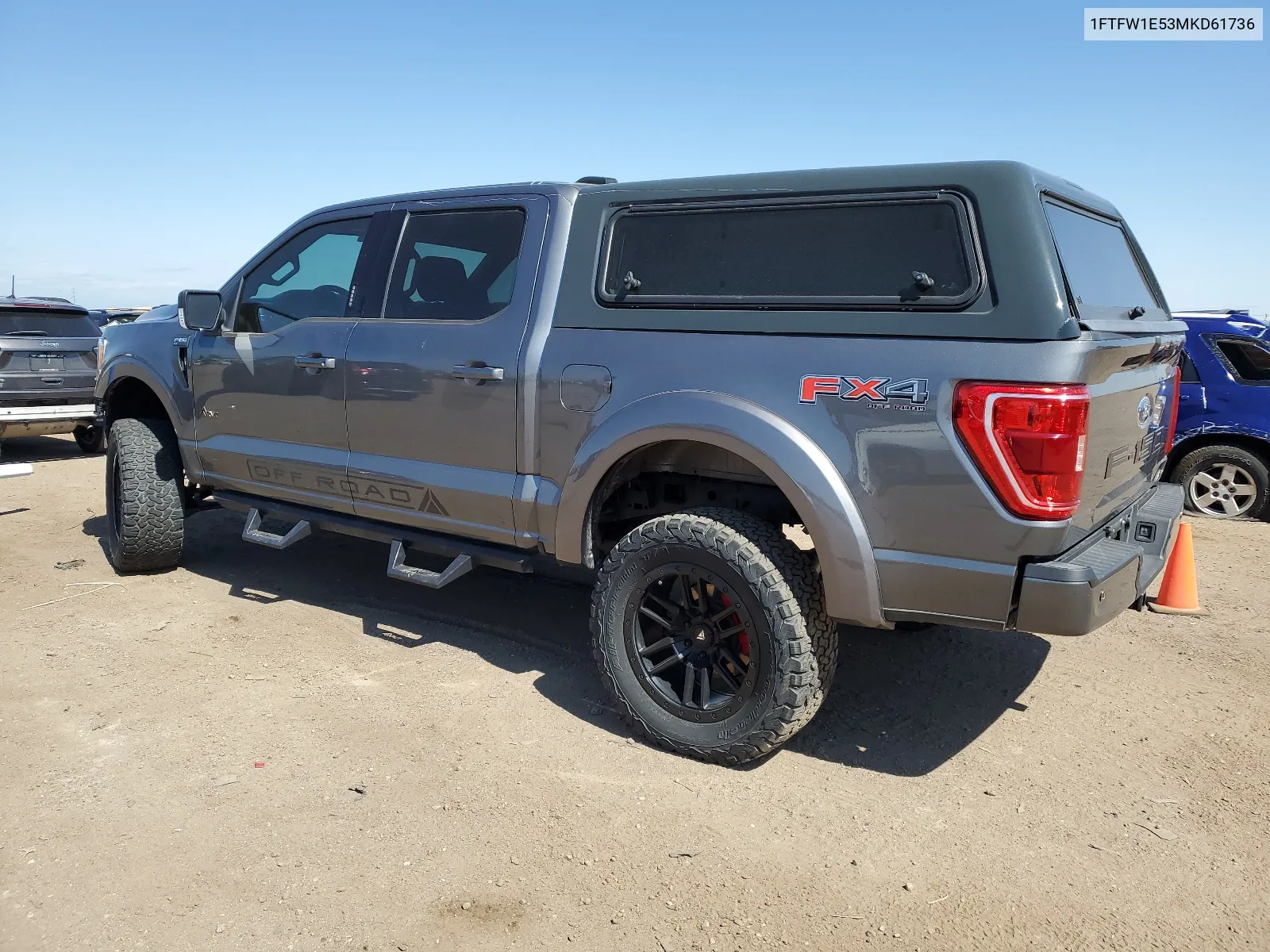 2021 Ford F150 Supercrew VIN: 1FTFW1E53MKD61736 Lot: 54719364