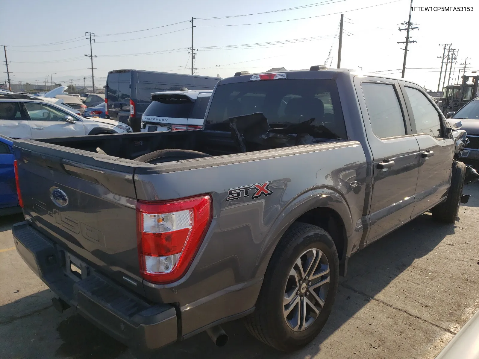 2021 Ford F150 Supercrew VIN: 1FTEW1CP5MFA53153 Lot: 64784884