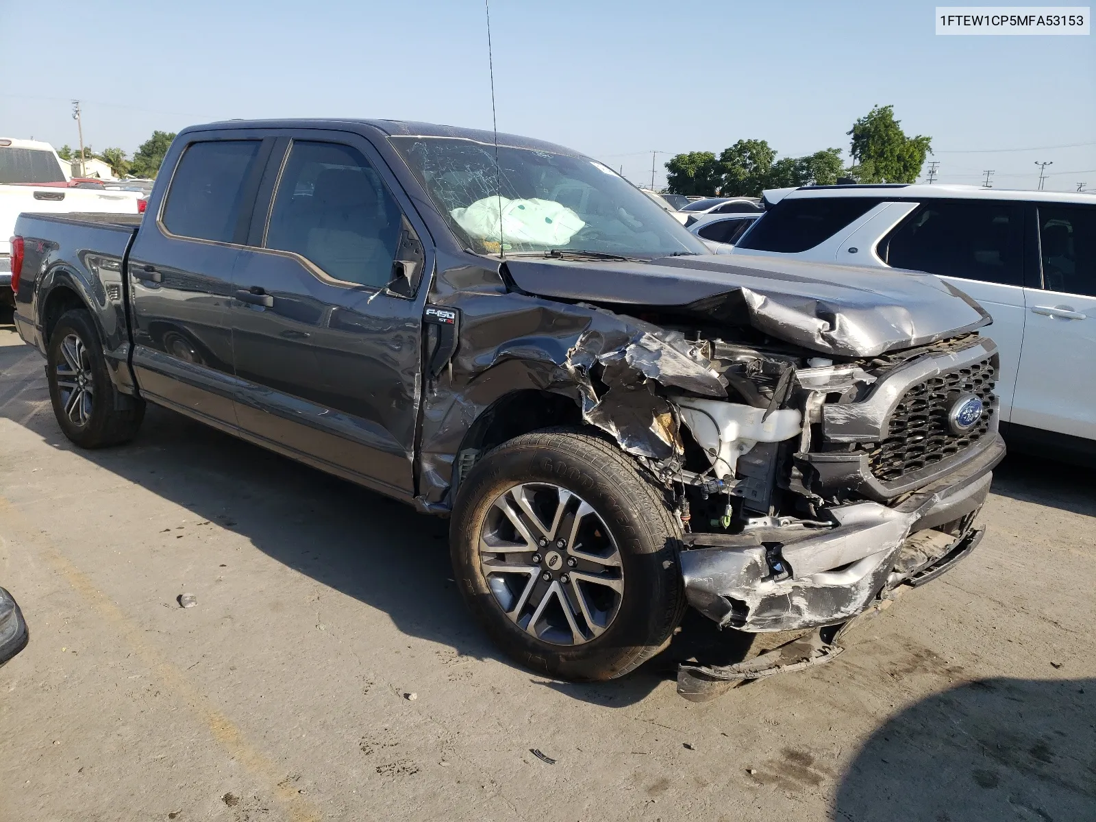 2021 Ford F150 Supercrew VIN: 1FTEW1CP5MFA53153 Lot: 64784884