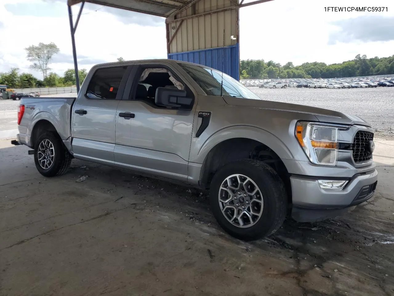 2021 Ford F150 Supercrew VIN: 1FTEW1CP4MFC59371 Lot: 65133234