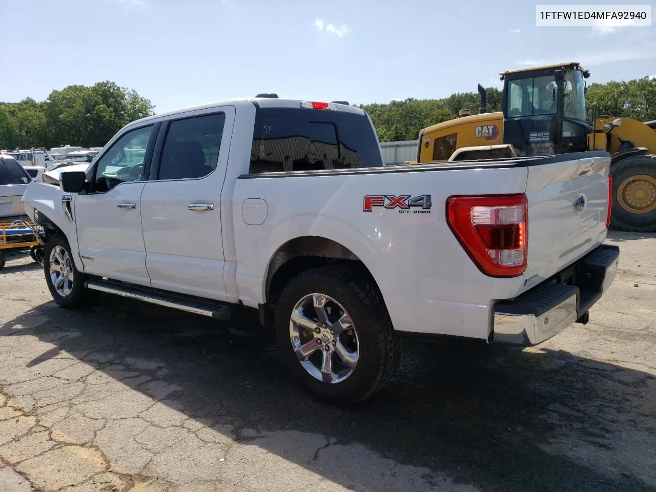 2021 Ford F150 Supercrew VIN: 1FTFW1ED4MFA92940 Lot: 65211984