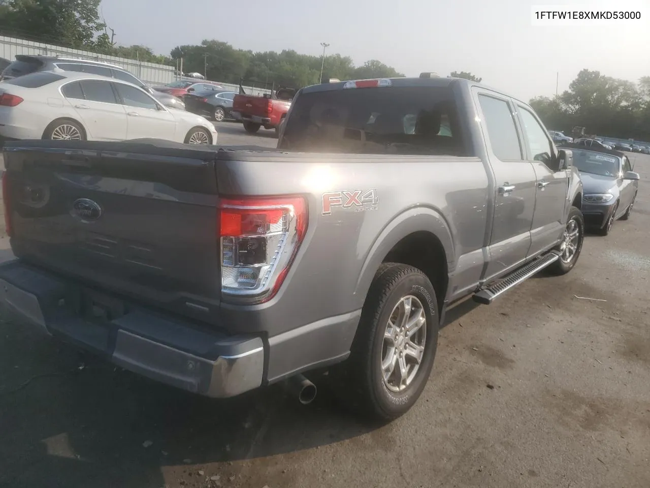 1FTFW1E8XMKD53000 2021 Ford F150 Supercrew