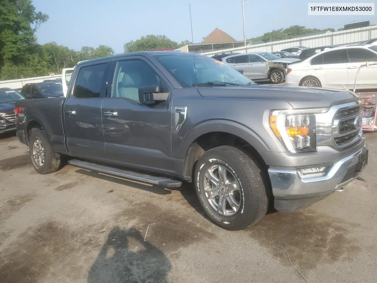 1FTFW1E8XMKD53000 2021 Ford F150 Supercrew