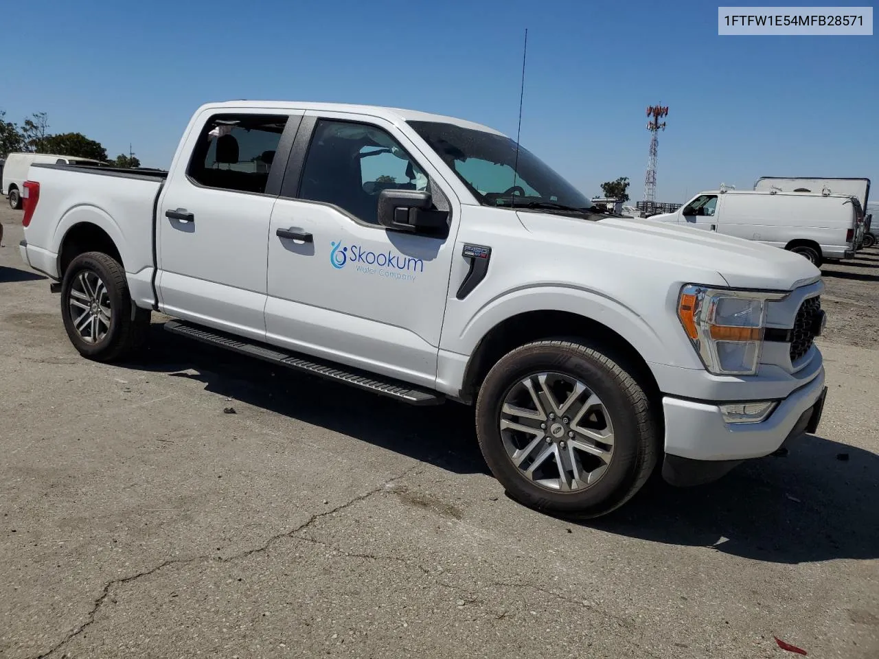 1FTFW1E54MFB28571 2021 Ford F150 Supercrew