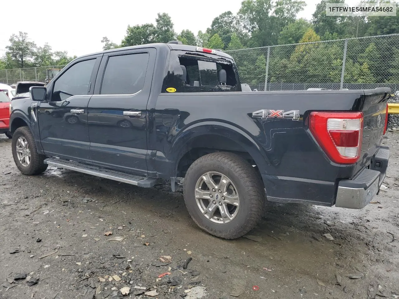 2021 Ford F150 Supercrew VIN: 1FTFW1E54MFA54682 Lot: 69021224