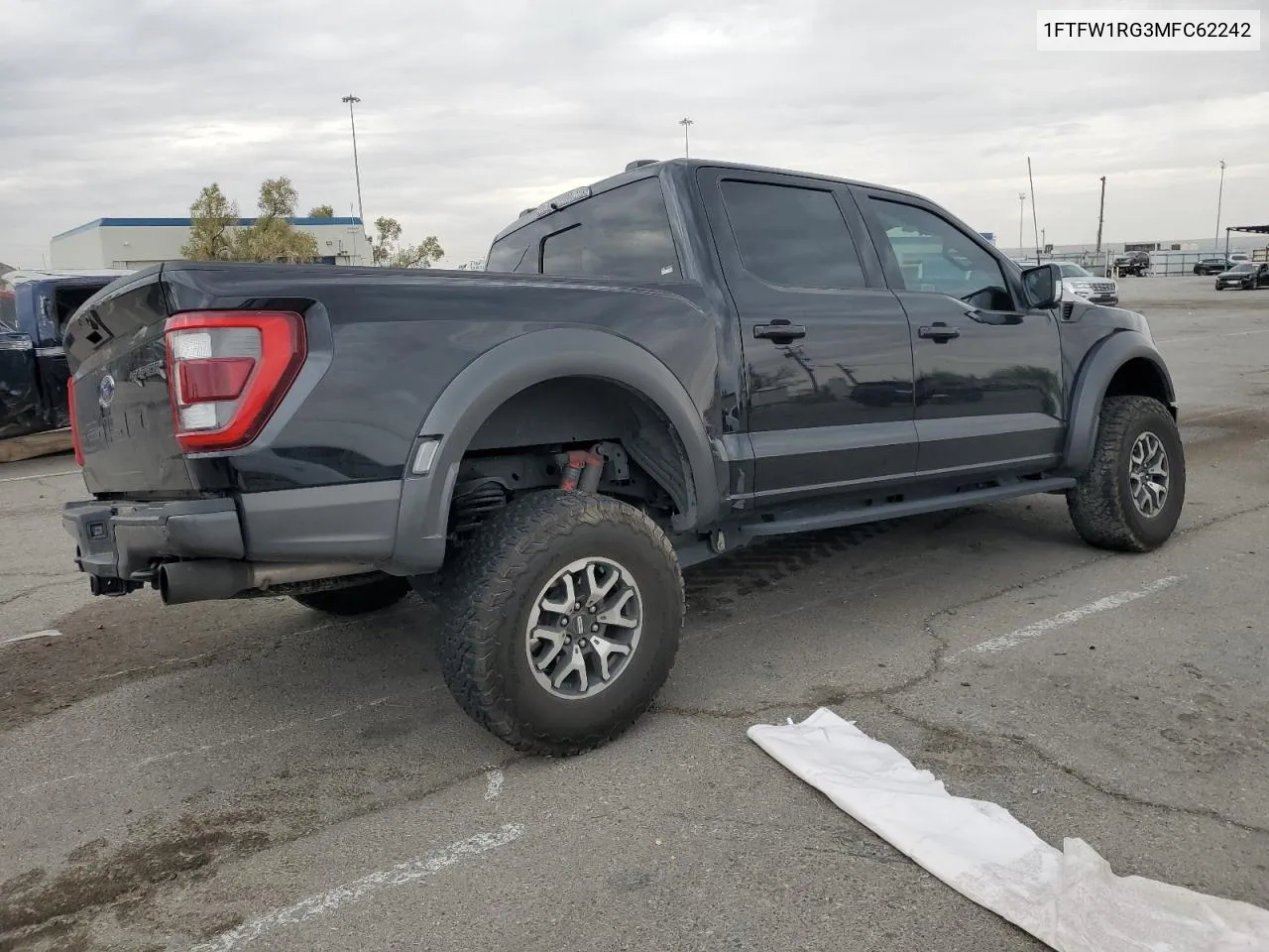 2021 Ford F150 Raptor VIN: 1FTFW1RG3MFC62242 Lot: 69325264