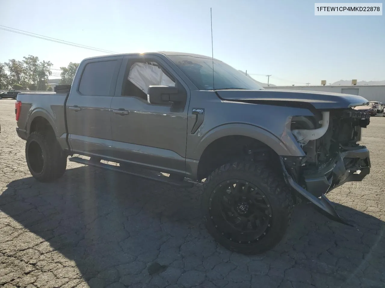 1FTEW1CP4MKD22878 2021 Ford F150 Supercrew