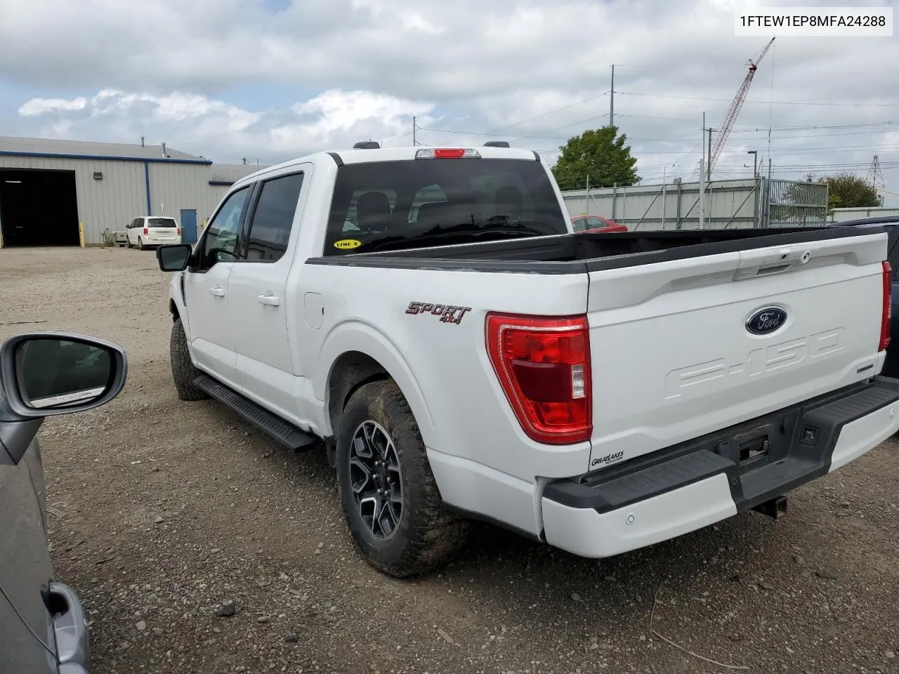 2021 Ford F150 Supercrew VIN: 1FTEW1EP8MFA24288 Lot: 69418474