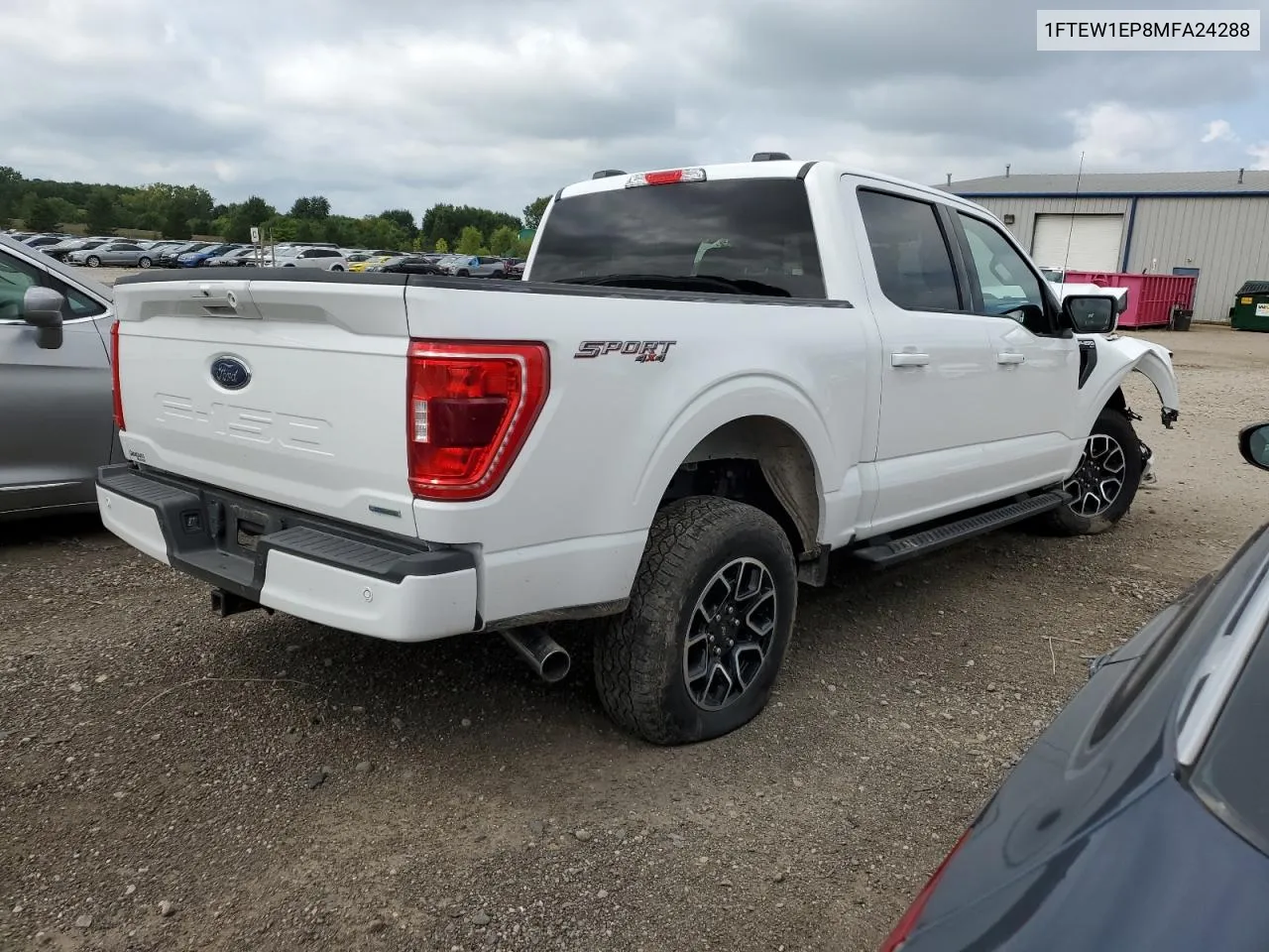 2021 Ford F150 Supercrew VIN: 1FTEW1EP8MFA24288 Lot: 69418474