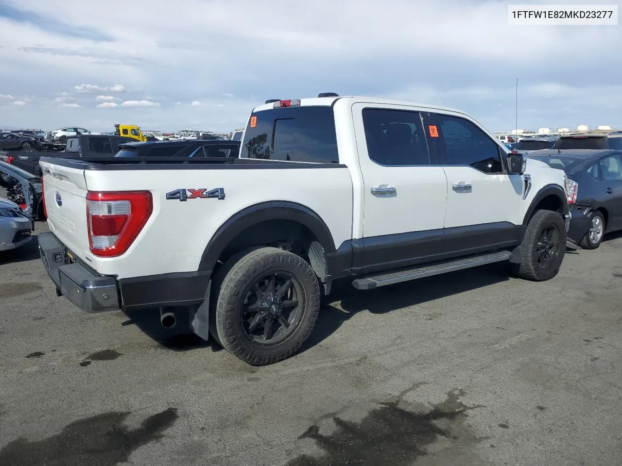 2021 Ford F150 Supercrew VIN: 1FTFW1E82MKD23277 Lot: 69435544