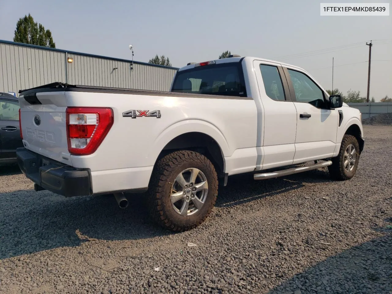 2021 Ford F150 Super Cab VIN: 1FTEX1EP4MKD85439 Lot: 70674804