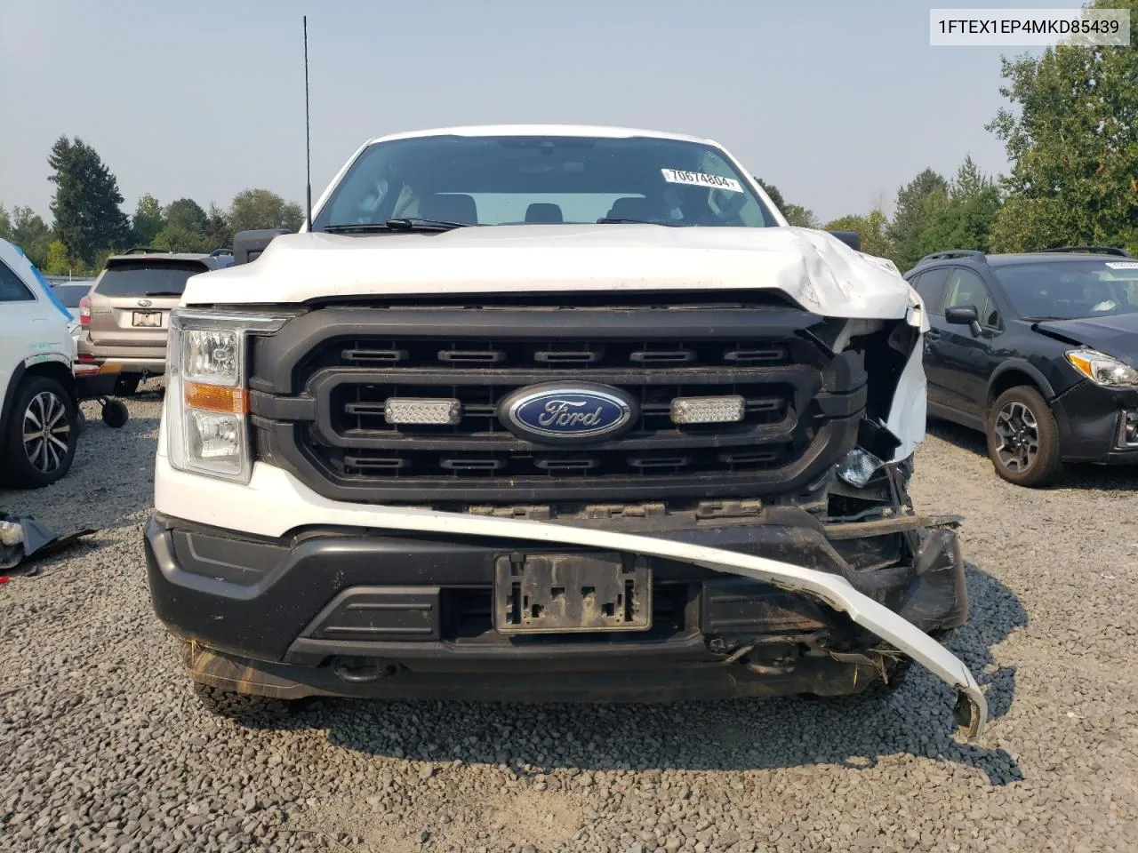 1FTEX1EP4MKD85439 2021 Ford F150 Super Cab