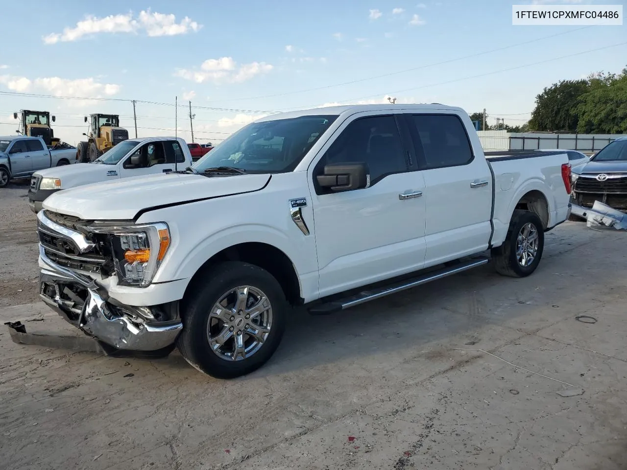 2021 Ford F150 Supercrew VIN: 1FTEW1CPXMFC04486 Lot: 70688804