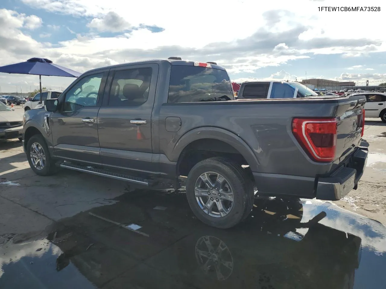 2021 Ford F150 Supercrew VIN: 1FTEW1CB6MFA73528 Lot: 70997214