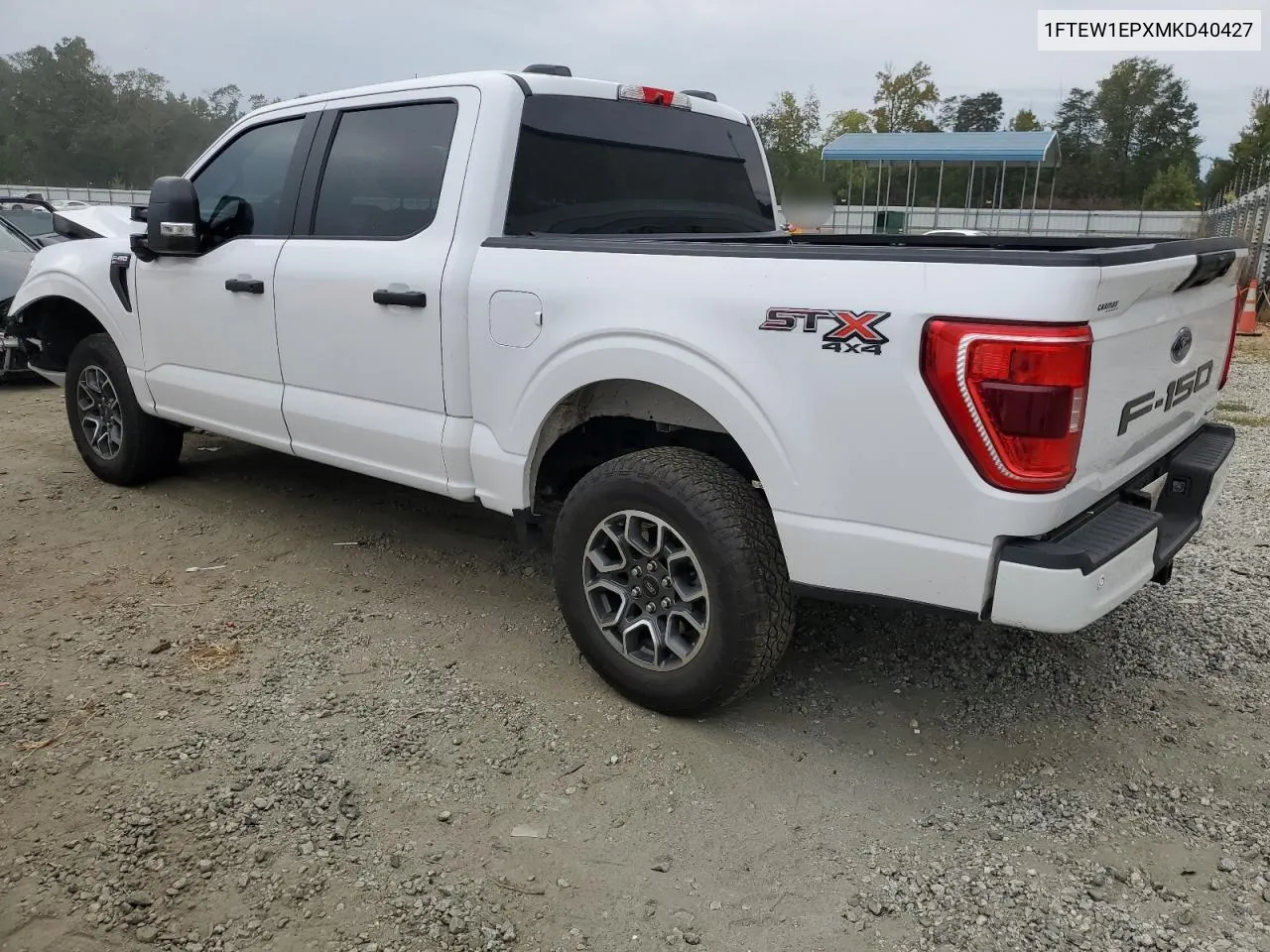 2021 Ford F150 Supercrew VIN: 1FTEW1EPXMKD40427 Lot: 71084444