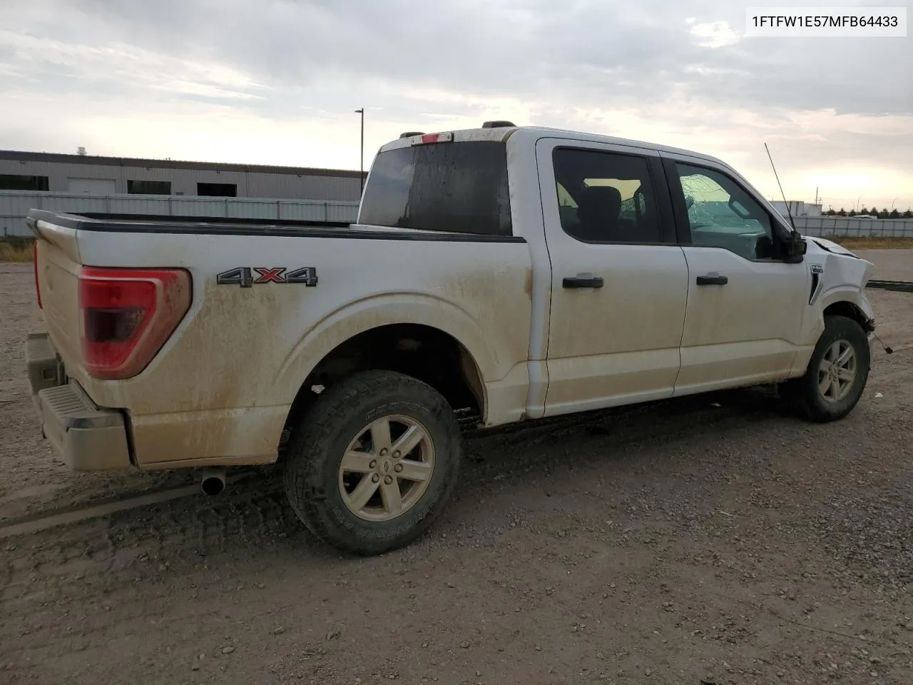 1FTFW1E57MFB64433 2021 Ford F150 Supercrew