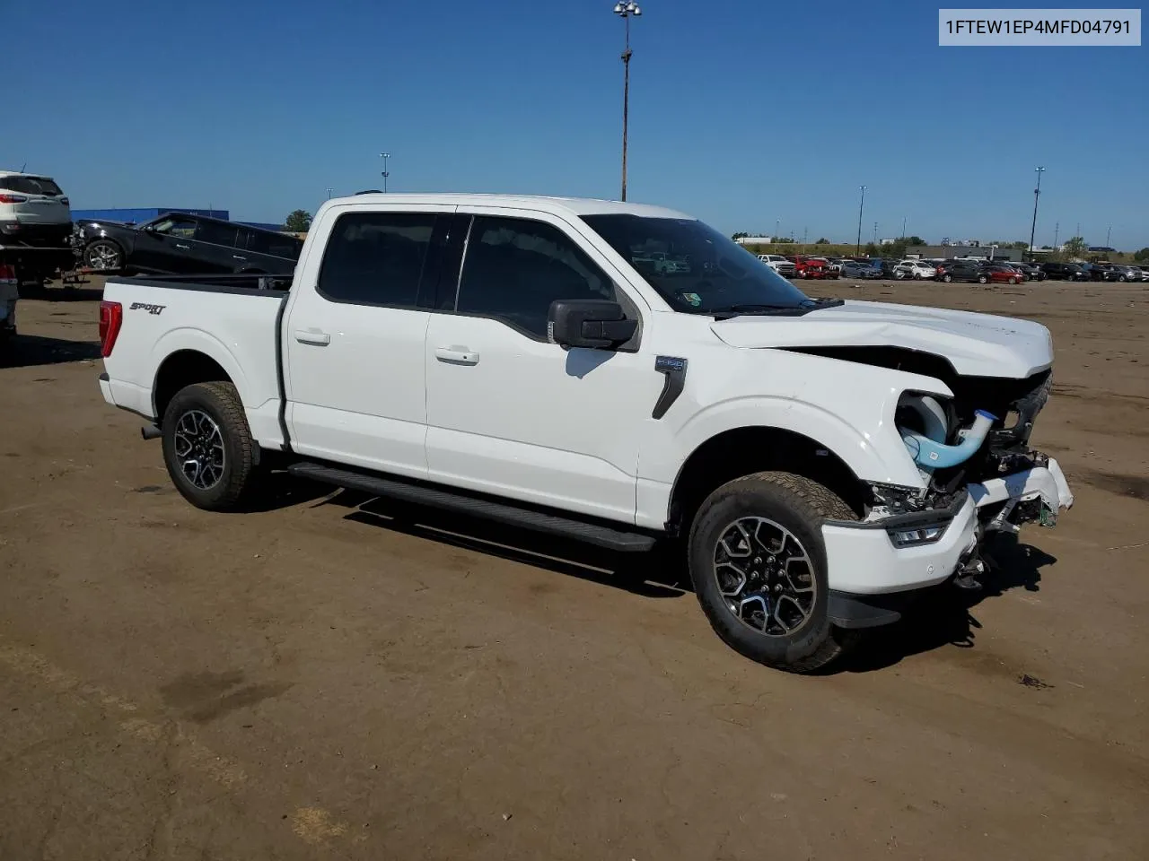 2021 Ford F150 Supercrew VIN: 1FTEW1EP4MFD04791 Lot: 71212174