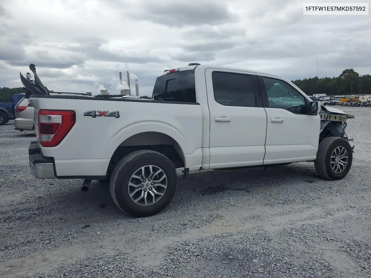 2021 Ford F150 Supercrew VIN: 1FTFW1E57MKD57592 Lot: 71311774