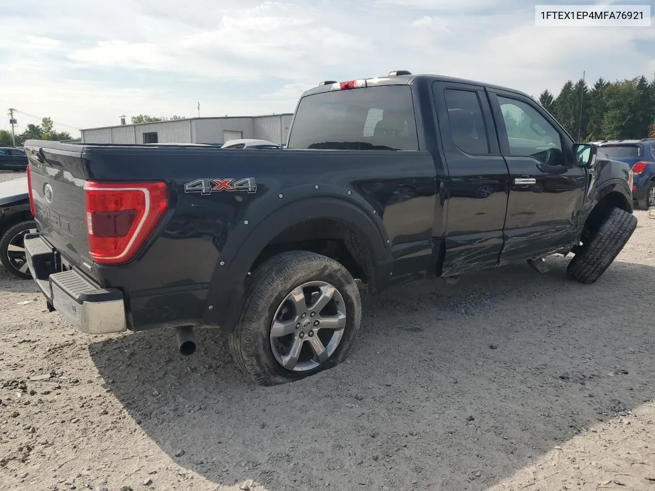 2021 Ford F150 Super Cab VIN: 1FTEX1EP4MFA76921 Lot: 71394134