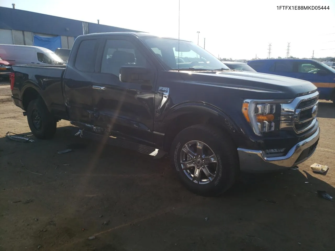 2021 Ford F150 Super Cab VIN: 1FTFX1E88MKD05444 Lot: 71669704