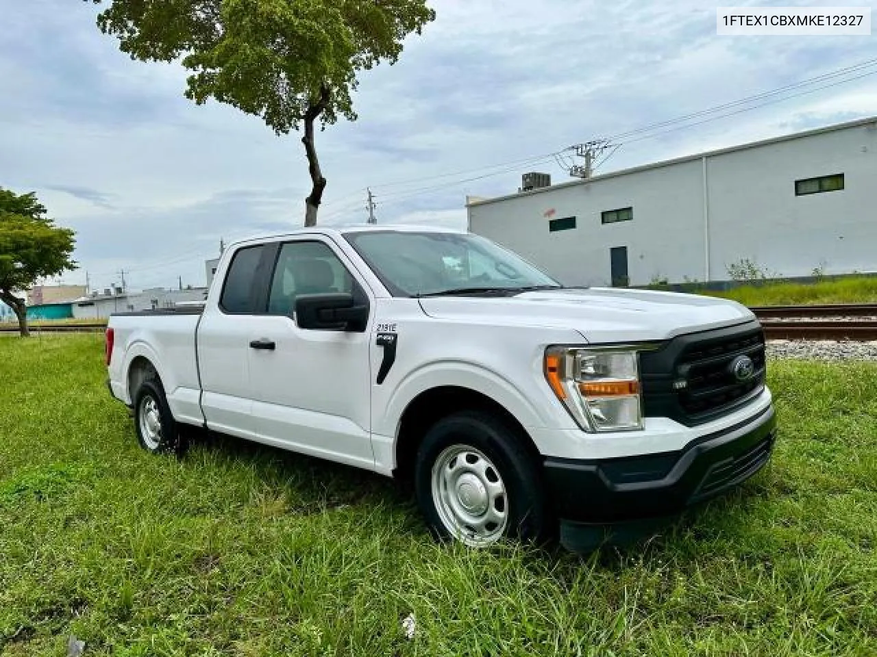 2021 Ford F150 Super Cab VIN: 1FTEX1CBXMKE12327 Lot: 73425274