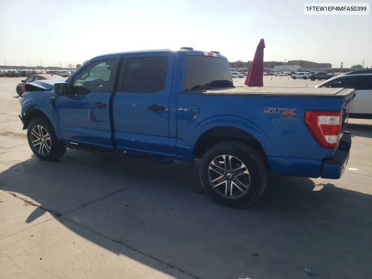 2021 Ford F150 Supercrew VIN: 1FTEW1EP4MFA50399 Lot: 74108494