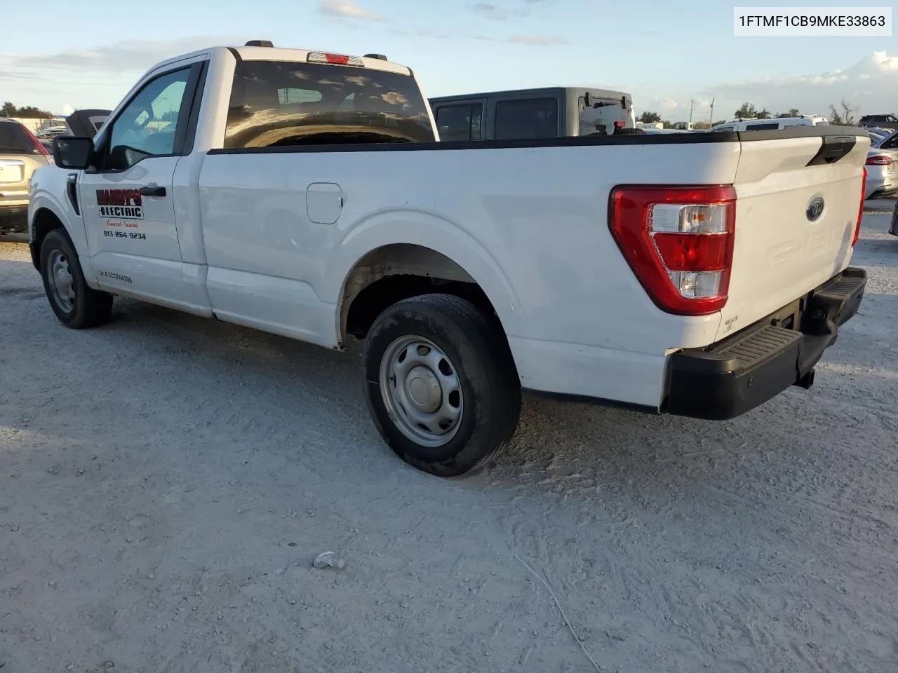 2021 Ford F150 VIN: 1FTMF1CB9MKE33863 Lot: 77377094