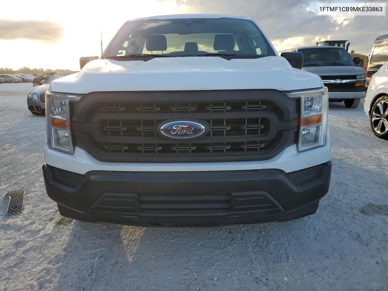 2021 Ford F150 VIN: 1FTMF1CB9MKE33863 Lot: 77377094