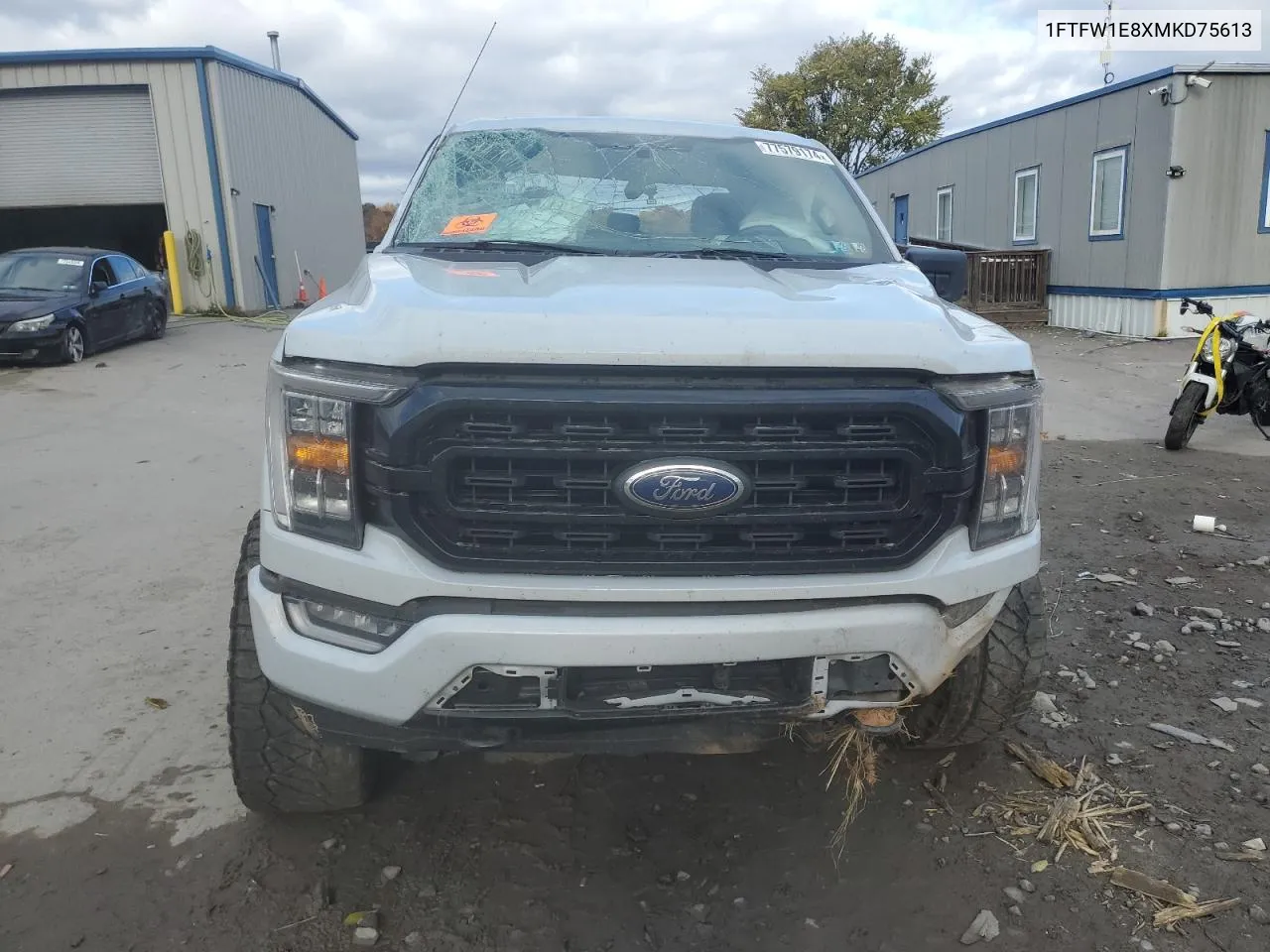 2021 Ford F150 Supercrew VIN: 1FTFW1E8XMKD75613 Lot: 77579174