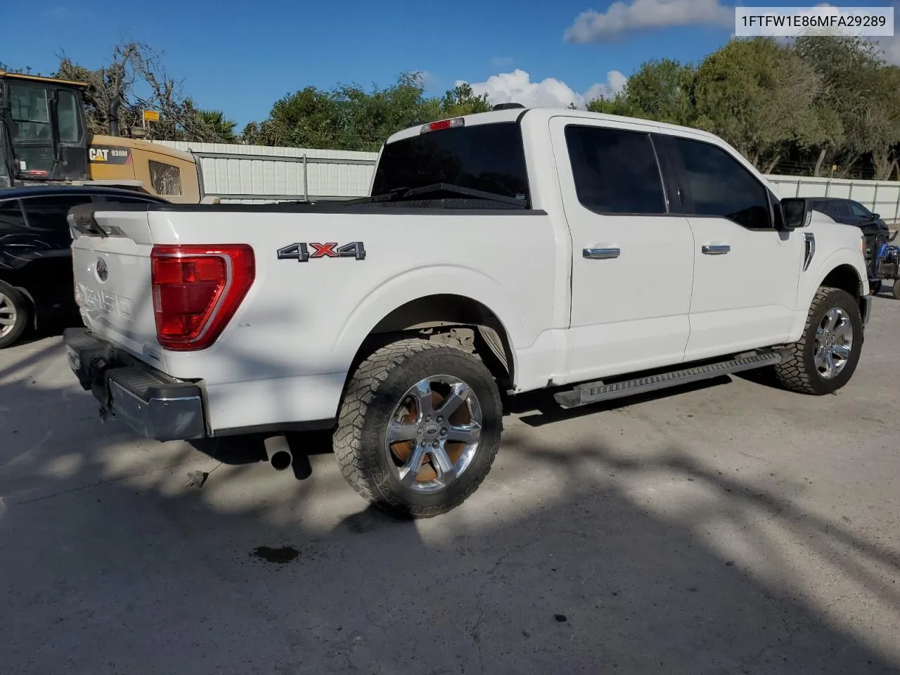 2021 Ford F150 Supercrew VIN: 1FTFW1E86MFA29289 Lot: 77581194