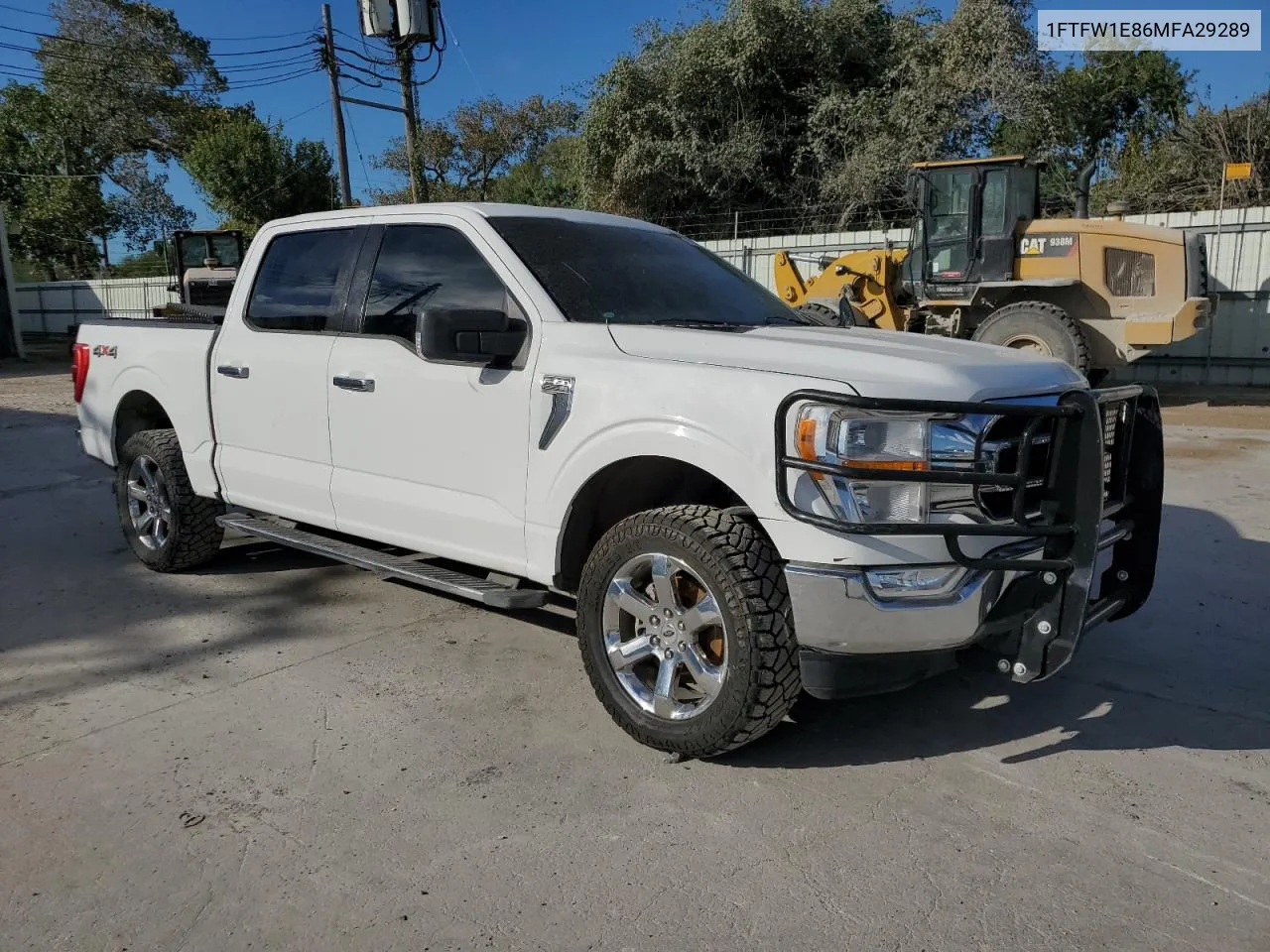 2021 Ford F150 Supercrew VIN: 1FTFW1E86MFA29289 Lot: 77581194