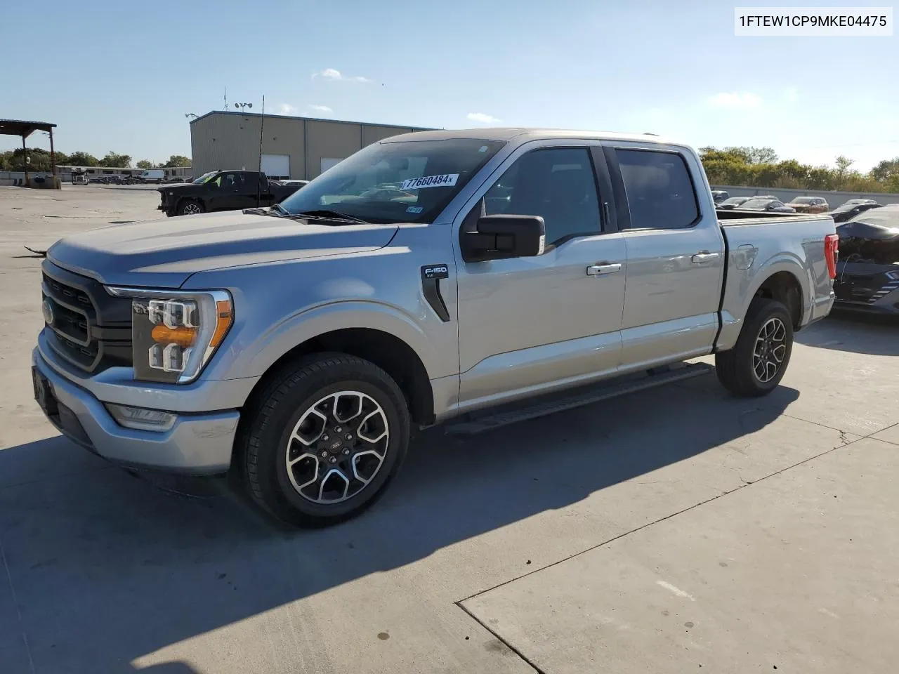 2021 Ford F150 Supercrew VIN: 1FTEW1CP9MKE04475 Lot: 77660484