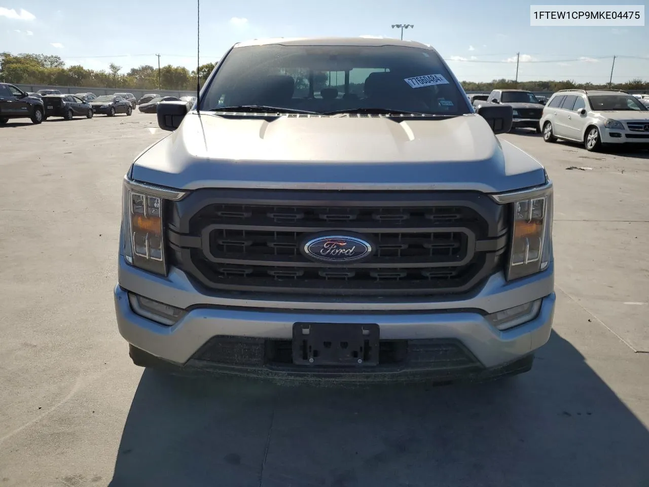 2021 Ford F150 Supercrew VIN: 1FTEW1CP9MKE04475 Lot: 77660484