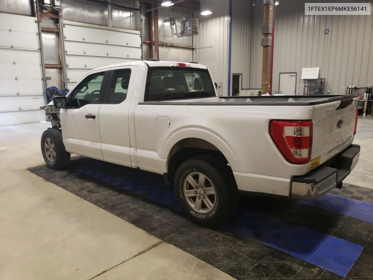 2021 Ford F150 Super Cab VIN: 1FTEX1EP6MKE56141 Lot: 77767174