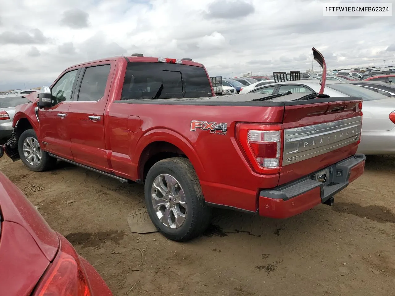 2021 Ford F150 Supercrew VIN: 1FTFW1ED4MFB62324 Lot: 78654724