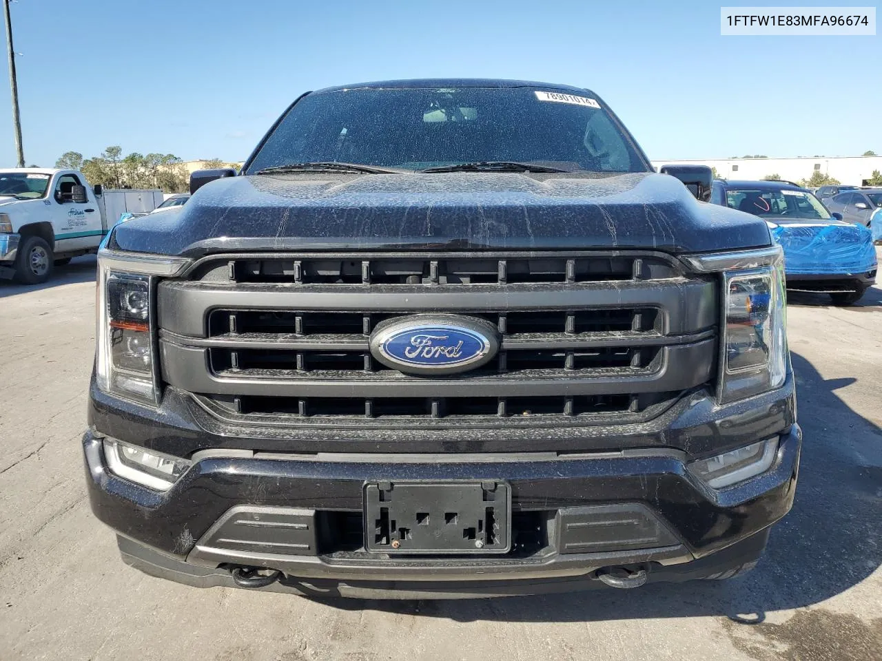 2021 Ford F150 Supercrew VIN: 1FTFW1E83MFA96674 Lot: 78901014