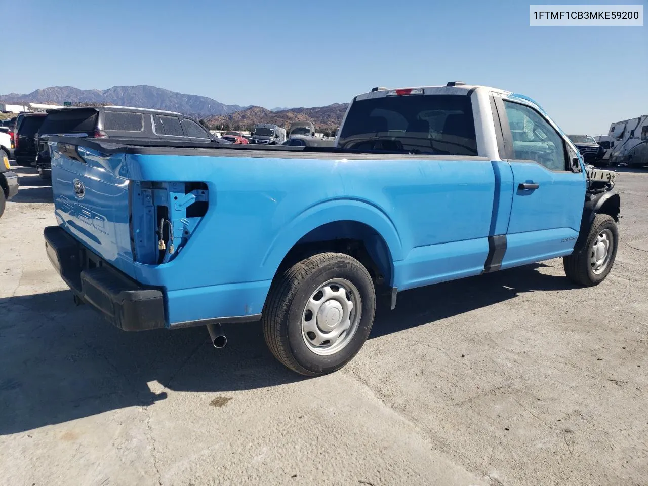 2021 Ford F150 VIN: 1FTMF1CB3MKE59200 Lot: 79060924