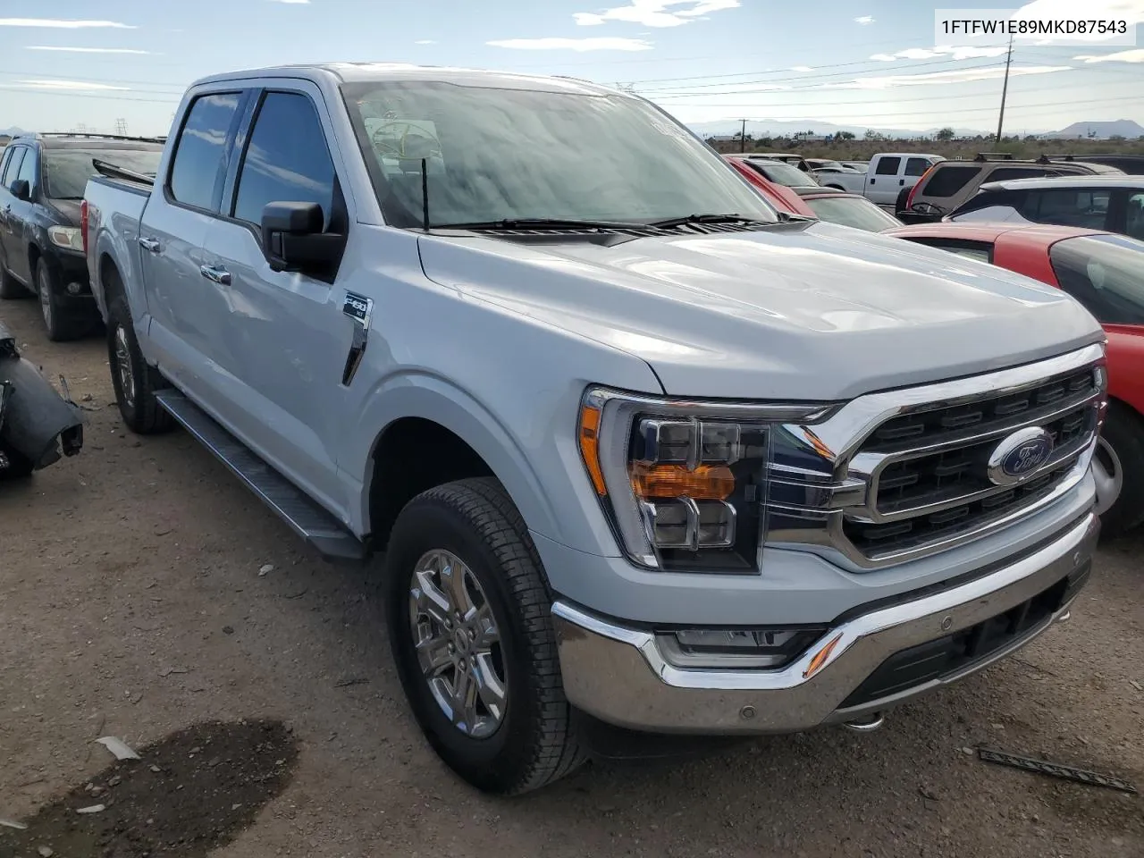 2021 Ford F150 Supercrew VIN: 1FTFW1E89MKD87543 Lot: 79342544