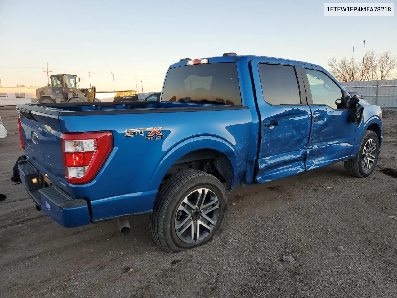 2021 Ford F150 Supercrew VIN: 1FTEW1EP4MFA78218 Lot: 80082064