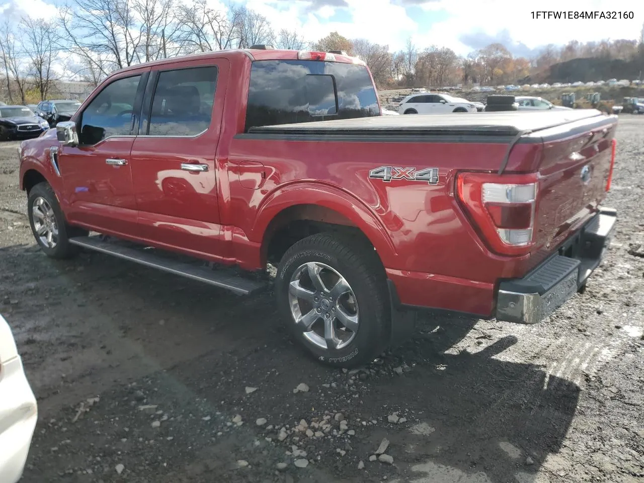 2021 Ford F150 Supercrew VIN: 1FTFW1E84MFA32160 Lot: 80128084