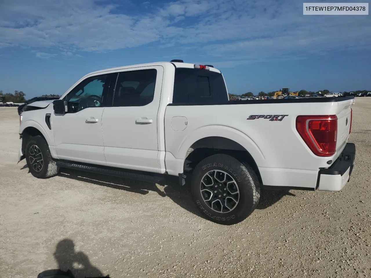 2021 Ford F150 Supercrew VIN: 1FTEW1EP7MFD04378 Lot: 80866124