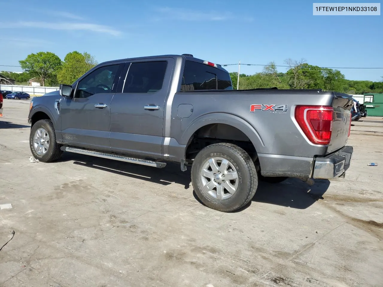 2022 Ford F150 Supercrew VIN: 1FTEW1EP1NKD33108 Lot: 51639524