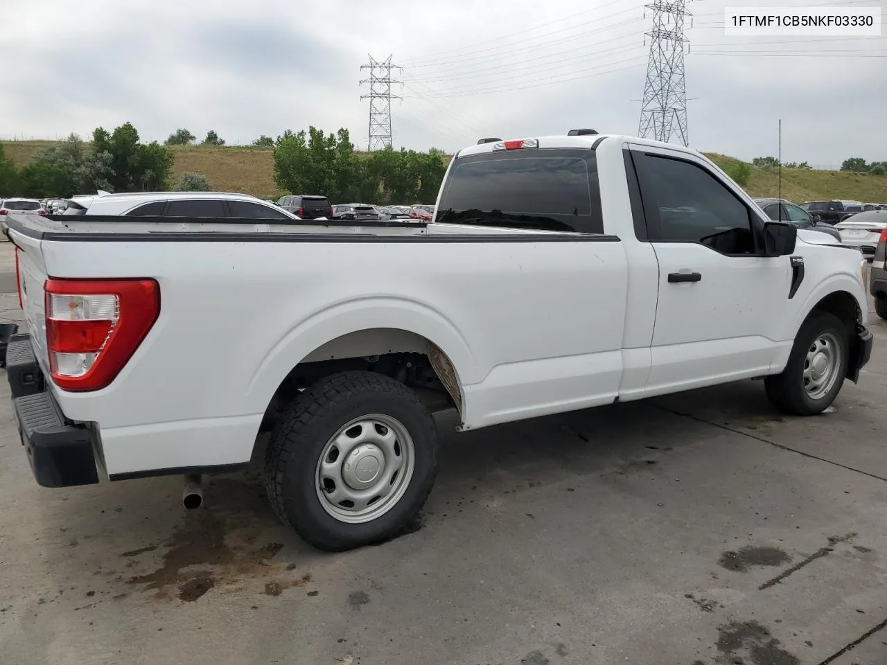 2022 Ford F150 VIN: 1FTMF1CB5NKF03330 Lot: 58522564