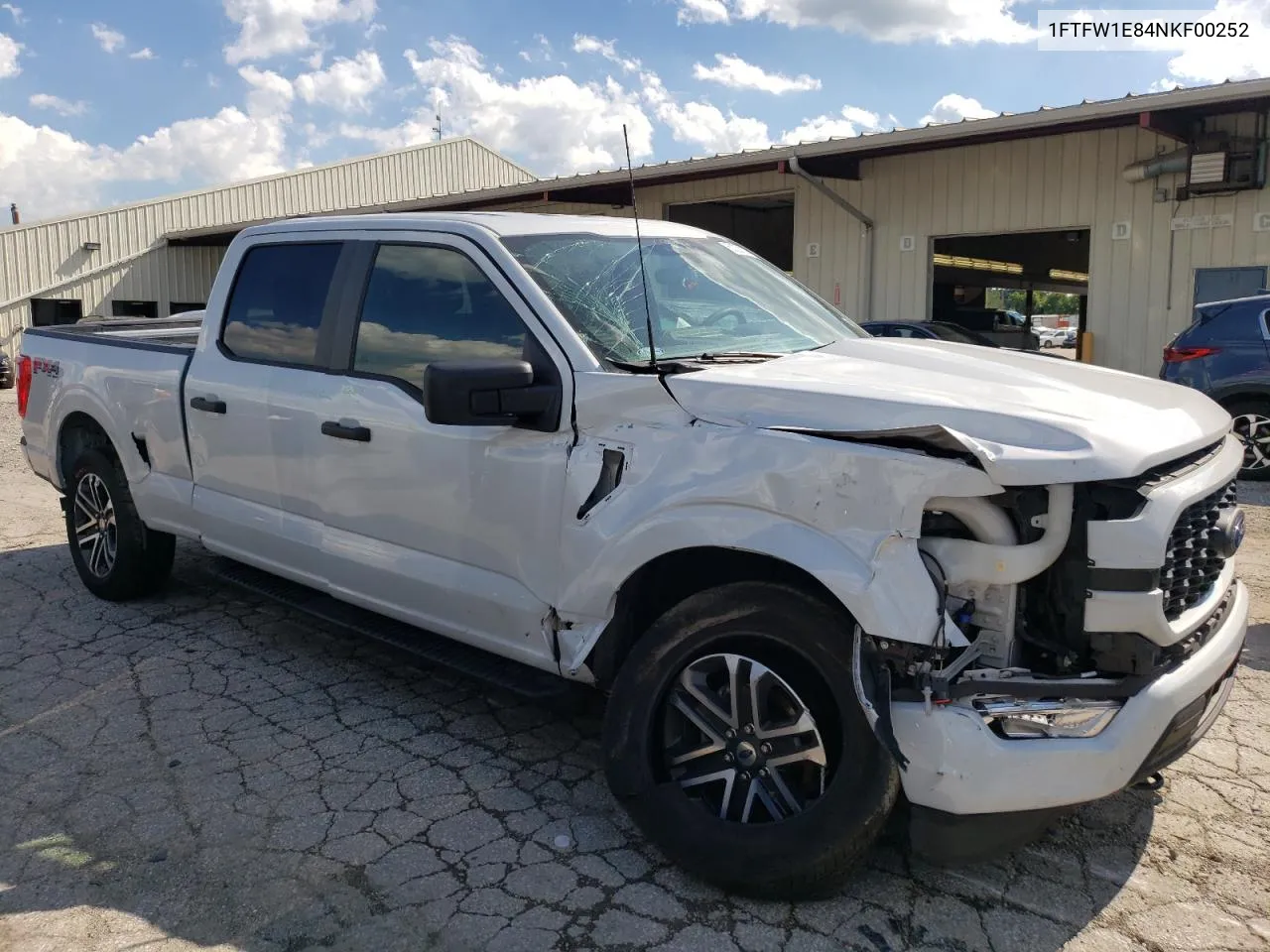 2022 Ford F150 Supercrew VIN: 1FTFW1E84NKF00252 Lot: 60221174