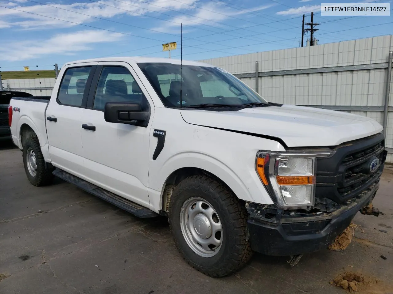 2022 Ford F150 Supercrew VIN: 1FTEW1EB3NKE16527 Lot: 60275154